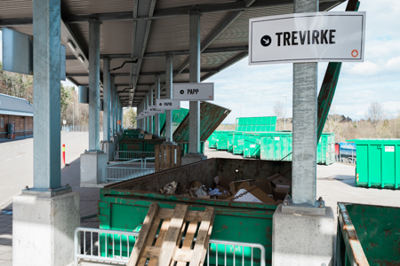 Priser på gjenvinningsstasjonene