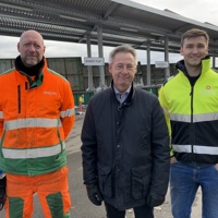 Åpning av næringsmottak på Lofterød